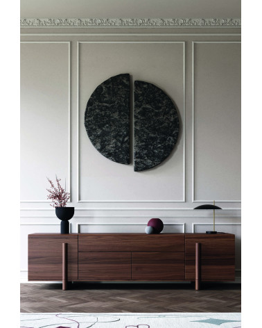 Madia Brutalist in rovere o noce | WEWOOD