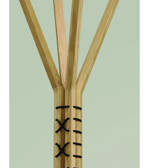 Cancan Coat Stand in Oak or Walnut | WEWOOD