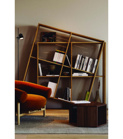 Librería X2 modular en madera maciza | WEWOOD