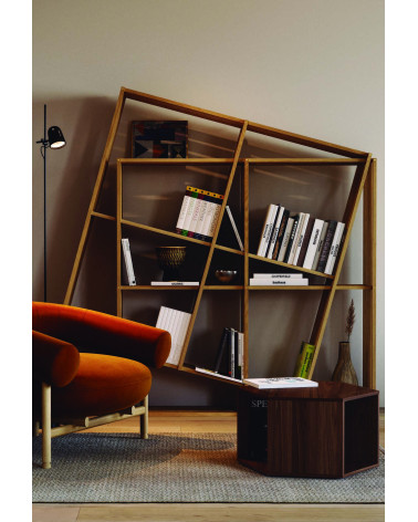 X2 modulares Bücherregal aus Massivholz | WEWOOD