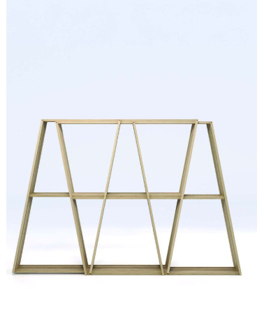 X2 Modular Solid Wood Bookcase | WEWOOD