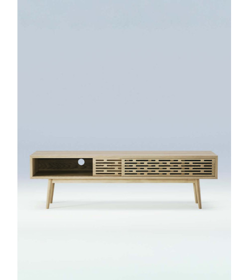 Mobile TV Radio in legno massello | WEWOOD