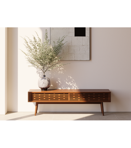 Mobile TV Radio in legno massello | WEWOOD