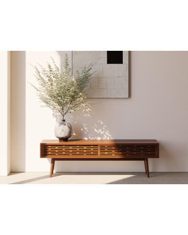 Mobile TV Radio in legno massello | WEWOOD