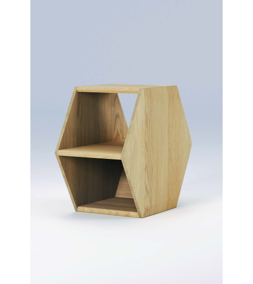 Tavolino Hexa modulare in legno massello | WEWOOD