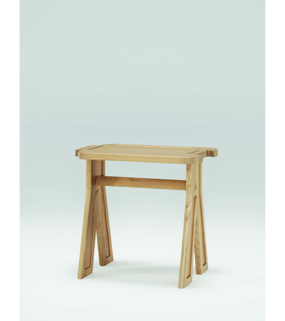 Sgabello Multibanqueta in rovere o noce | WEWOOD