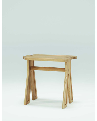 Multibanqueta Hocker aus Eiche oder Nussbaum | WEWOOD