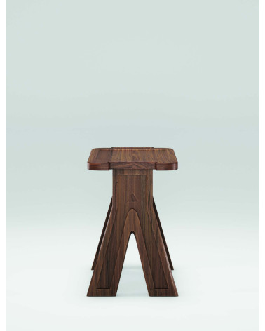 Sgabello Multibanqueta in rovere o noce | WEWOOD