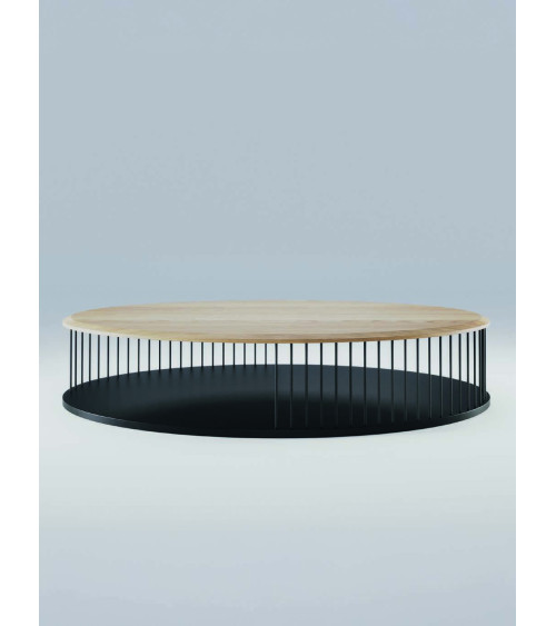 Tavolino Memória in legno e ferro | WEWOOD