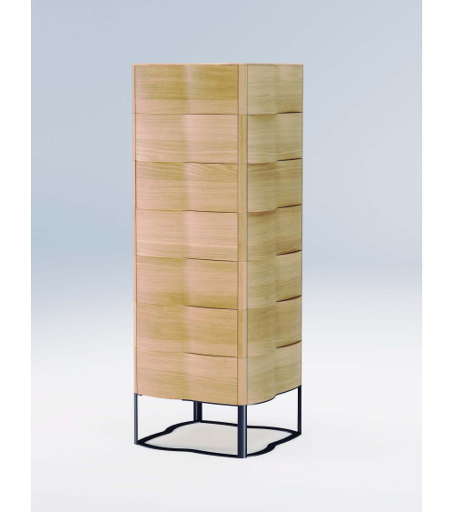 Touch Chest of Drawers in Wood and Iron | WEWOOD