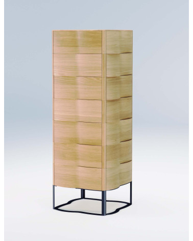 Cómoda Touch en madera y hierro | WEWOOD