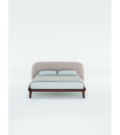 Noray Solid Wood and Fabric Bed | WEWOOD