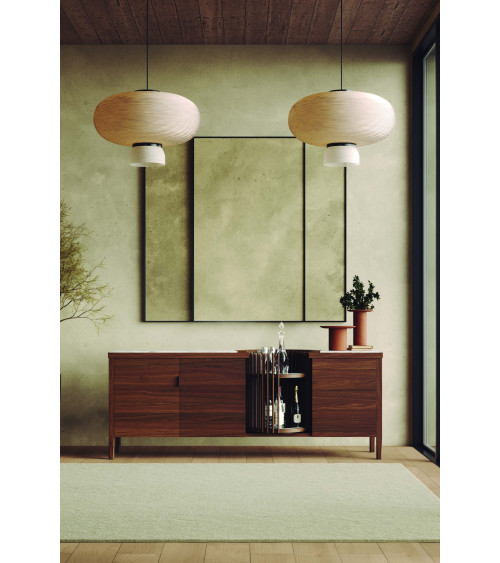 Carousel Sideboard aus Holz und Marmor | WEWOOD