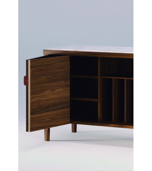 Carousel Sideboard aus Holz und Marmor | WEWOOD