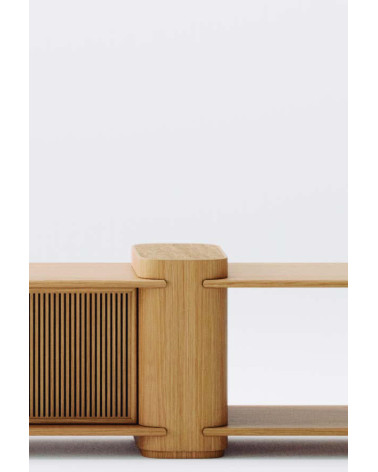 Système modulable Path en bois et travertin | WEWOOD