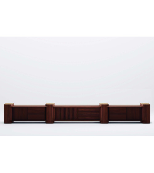 Système modulable Path en bois et travertin | WEWOOD