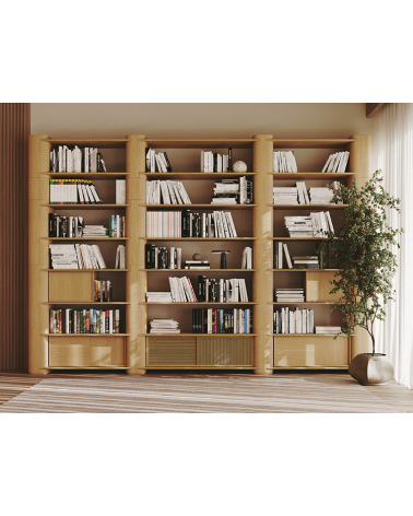Système modulable Path en bois et travertin | WEWOOD