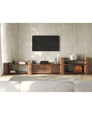 Système modulable Path en bois et travertin | WEWOOD