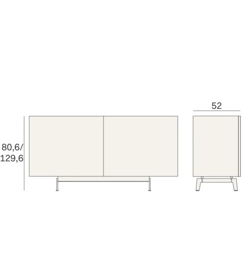 Bay Sideboard Novamobili | Bhome by Arredi Barbàra