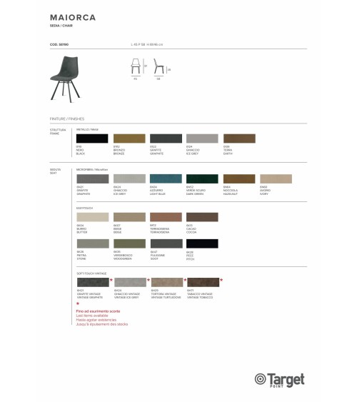 Maiorca Chair – Target Point | Bhome by Arredi Barbàra