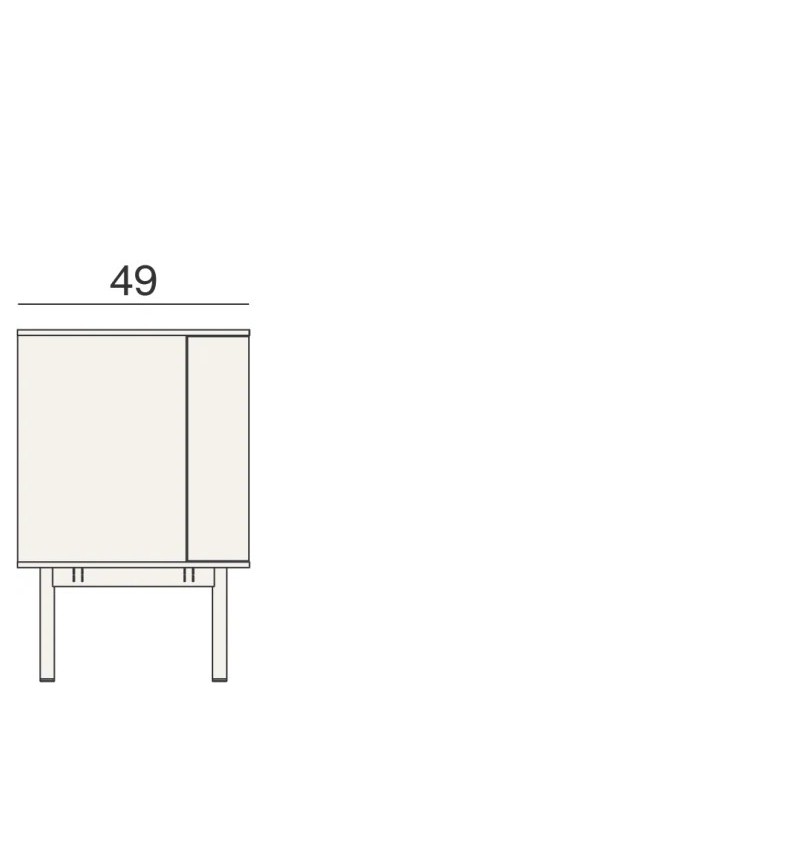 Fjord Sideboard Novamobili | Bhome by Arredi Barbàra