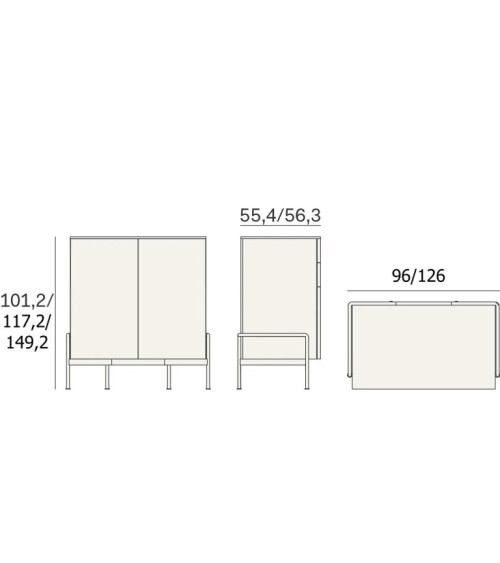 Belt Sideboard Novamobili | Bhome by Arredi Barbàra