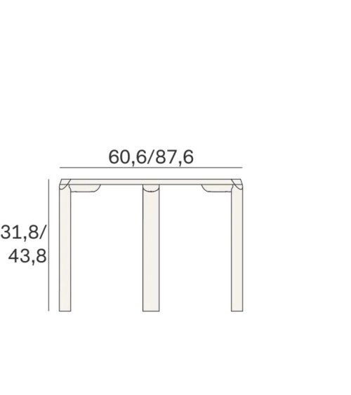 Alice Coffee Table Novamobili | Bhome by Arredi Barbàra