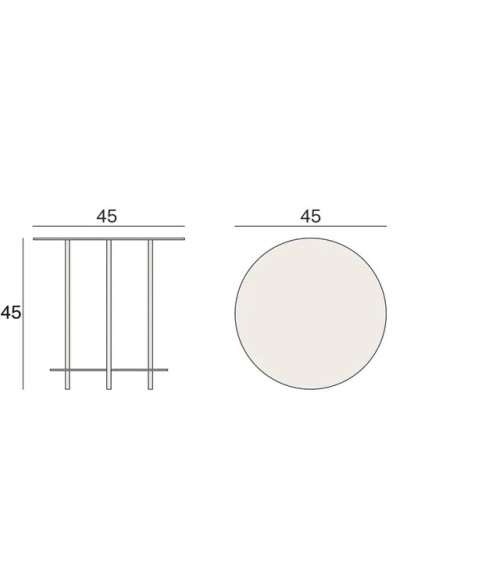 Tavolino Circle Novamobili | Bhome by Arredi Barbàra