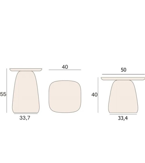 Cliff Coffee Table NOVAMOBILI | Bhome by Arredi Barbàra