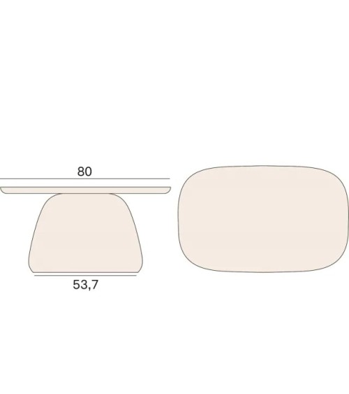 Mesa de centro Cliff NOVAMOBILI | Bhome by Arredi Barbàra