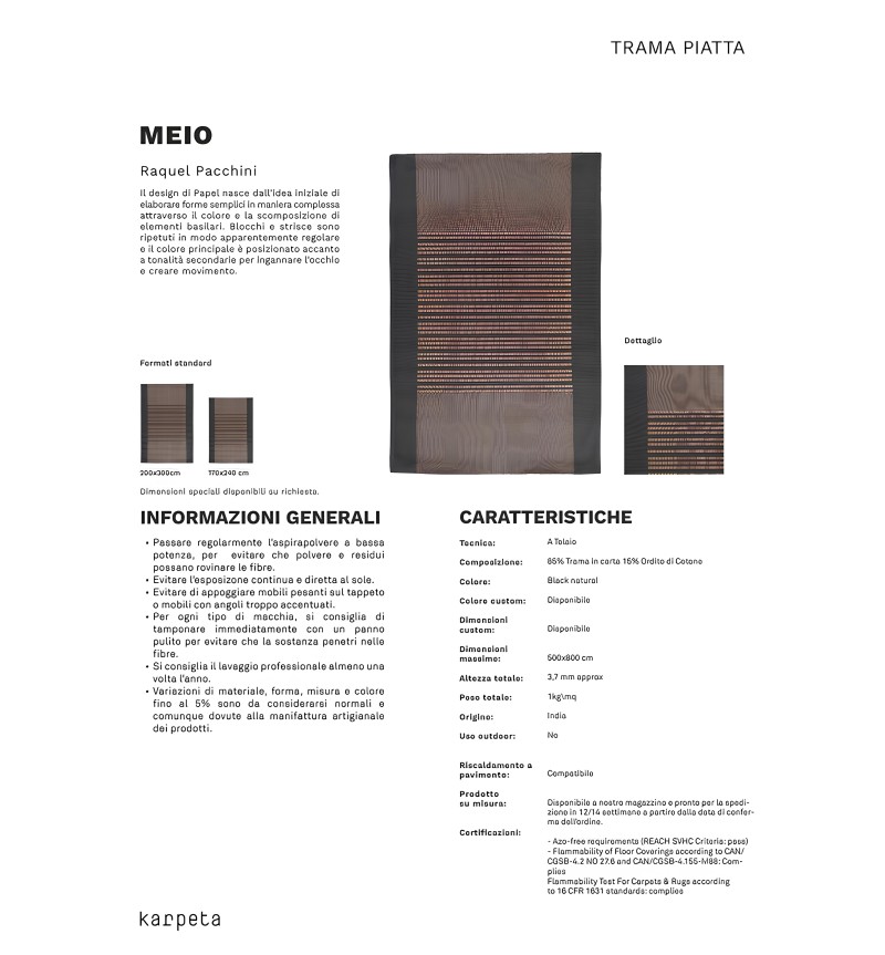 Meio Teppich Karpeta | Bhome by Arredi Barbàra