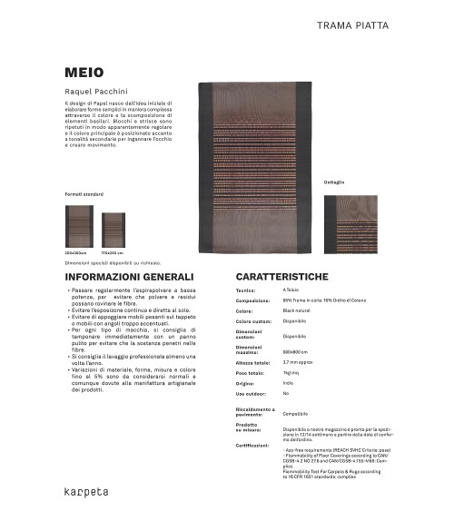 Meio Teppich Karpeta | Bhome by Arredi Barbàra