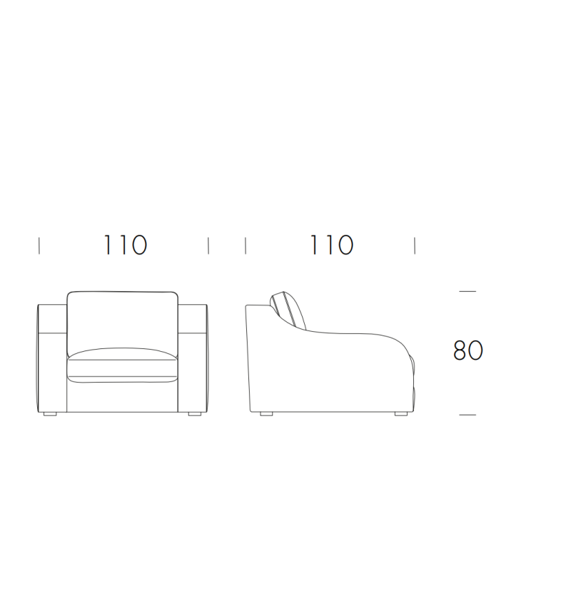 Amarcord Sofa TONIN CASA | BHOME by Arredi Barbàra