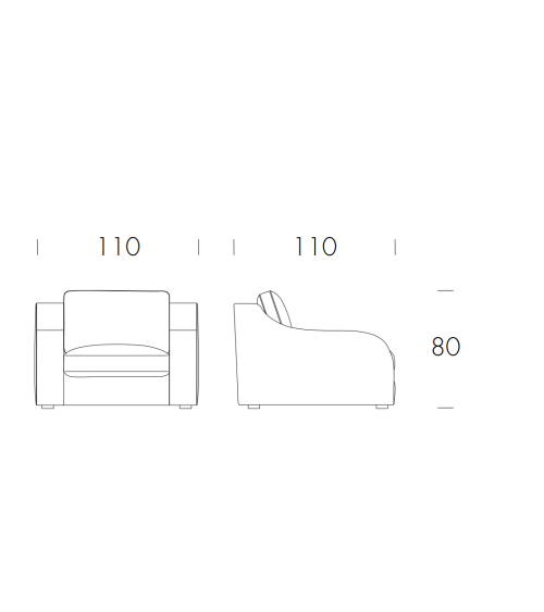 Amarcord Sofa TONIN CASA | BHOME by Arredi Barbàra