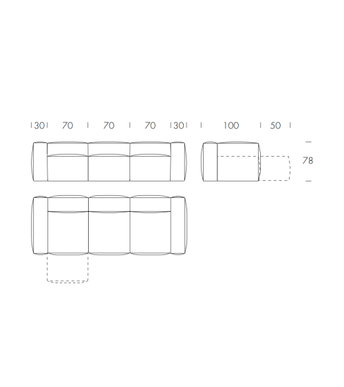 Canapé Astoria TONIN CASA | BHOME by Arredi Barbàra