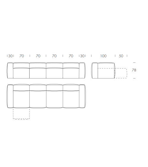 Astoria Sofa TONIN CASA | BHOME by Arredi Barbàra