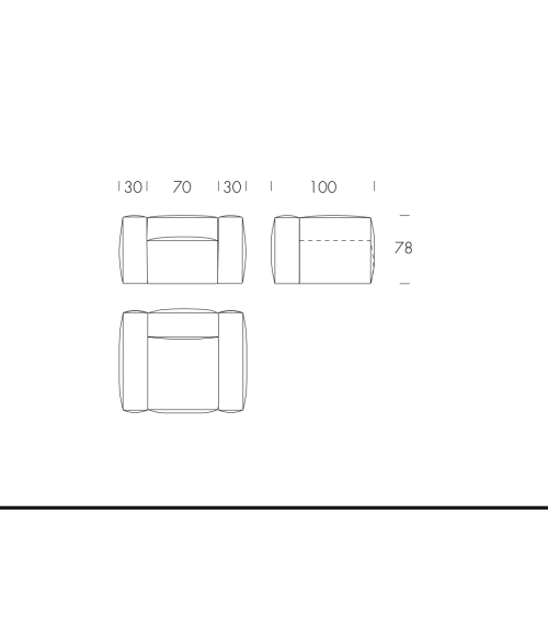 Divano Astoria TONIN CASA | BHOME by Arredi Barbàra