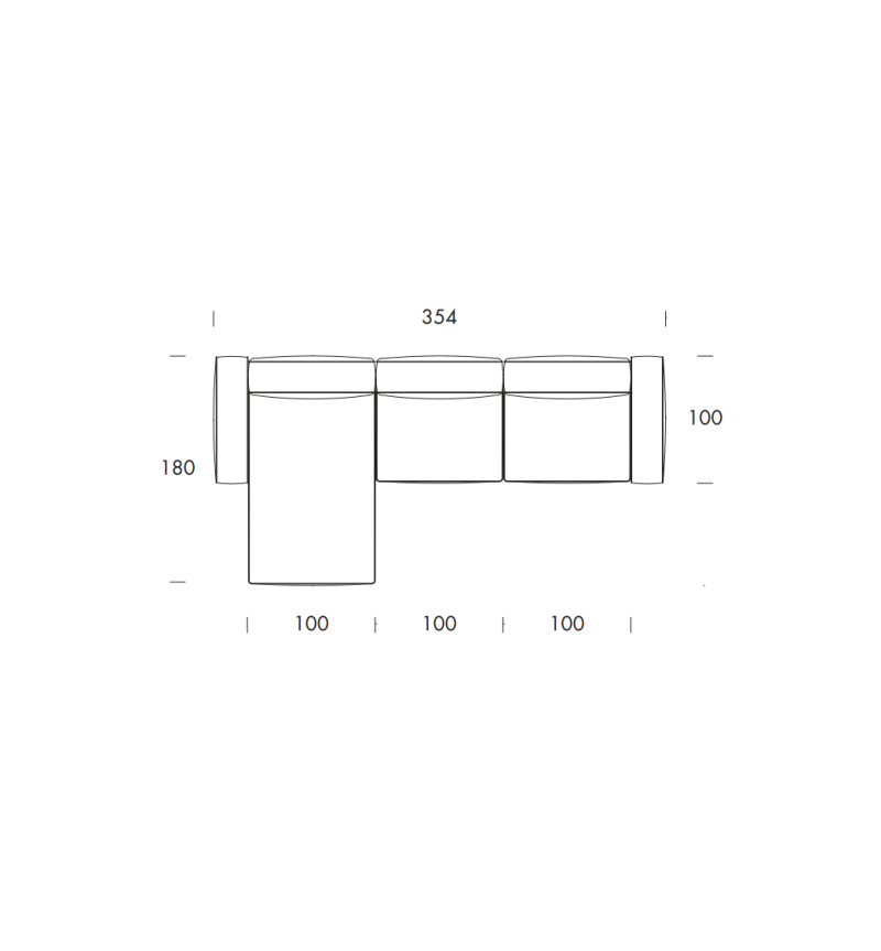 Canapé Cleto TONIN CASA | BHOME by Arredi Barbàra