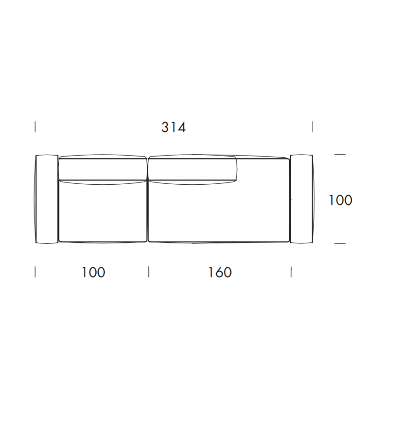 Cleto Sofa TONIN CASA | BHOME by Arredi Barbàra