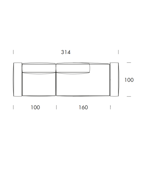 Cleto Sofa TONIN CASA | BHOME by Arredi Barbàra