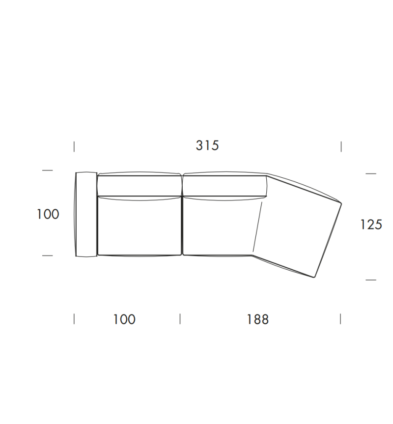 Cleto Sofa TONIN CASA | BHOME by Arredi Barbàra