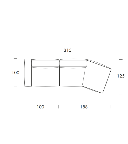 Cleto Sofa TONIN CASA | BHOME by Arredi Barbàra