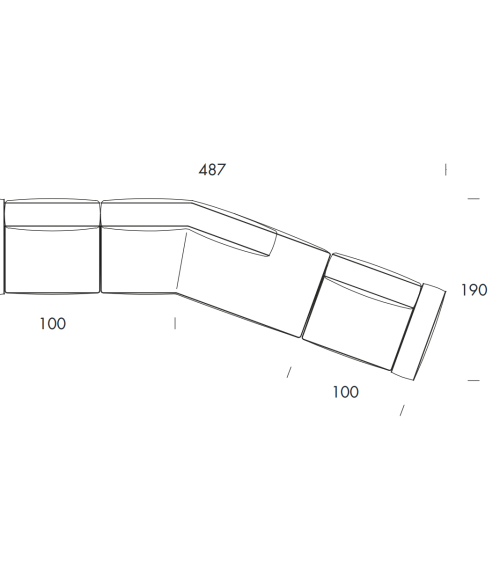 Cleto Sofa TONIN CASA | BHOME by Arredi Barbàra