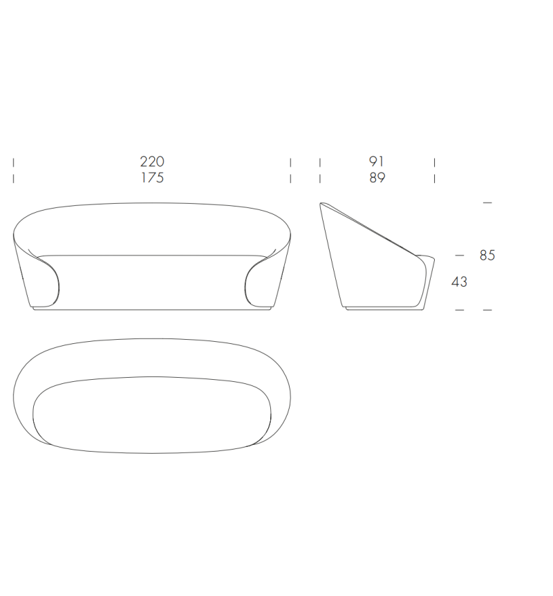 Mama Sofa TONIN CASA | BHOME by Arredi Barbàra