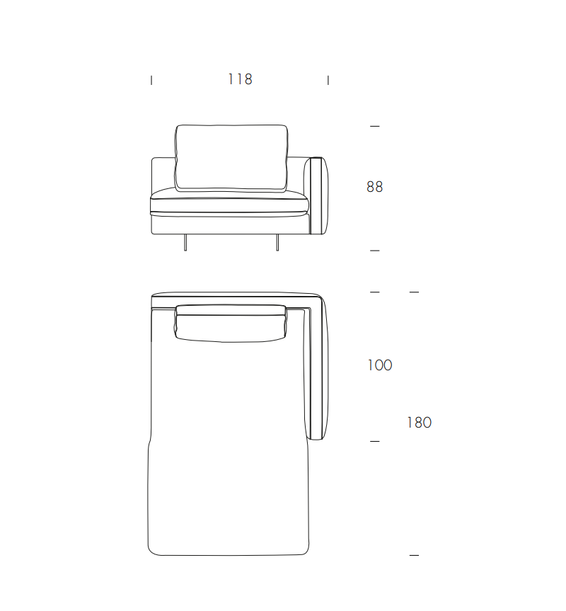 Divano Metropolis TONIN CASA | BHOME by Arredi Barbàra