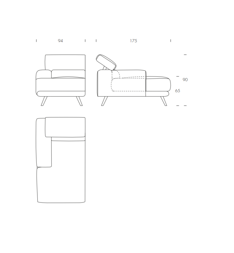 Sofá Sebastian TONIN CASA | BHOME by Arredi Barbàra