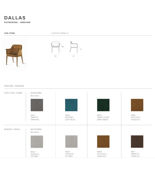 Butaca Dallas TARGET POINT | BHOME by Arredi Barbàra