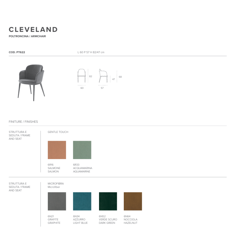 Butaca Cleveland TARGET POINT | BHOME by Arredi Barbàra