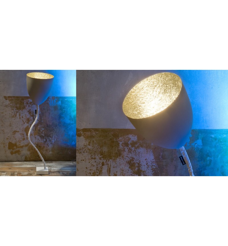 Stehleuchte Flower Cemento IN-ES.ARTDESIGN | BHOME by Arredi Barbàra