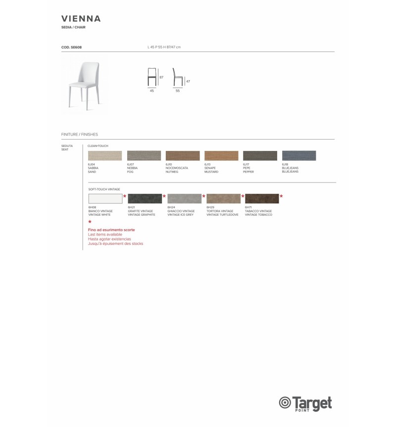 Vienna Chair – Target Point | Bhome by Arredi Barbàra